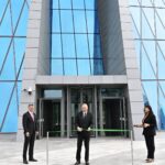 Azərbaycan Mərkəzi Bankı yeni bina rəsmi foto