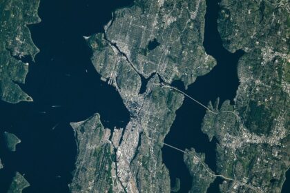 Seattle landscape evolution