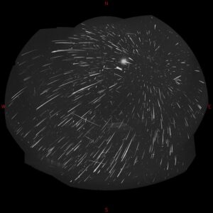 Perseid meteor shower