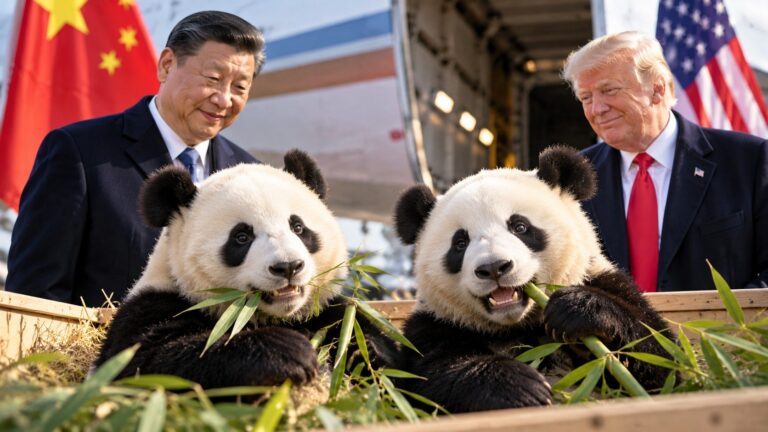 China to Send Two Pandas to the US as Symbols of Friendship