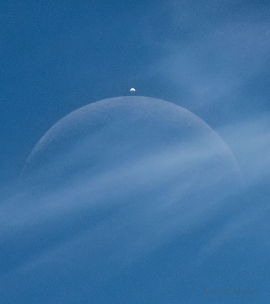 lunar occultation of Venus