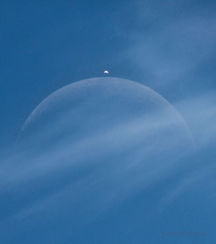lunar occultation of Venus