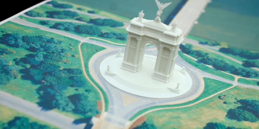 Trump arch lawsuit