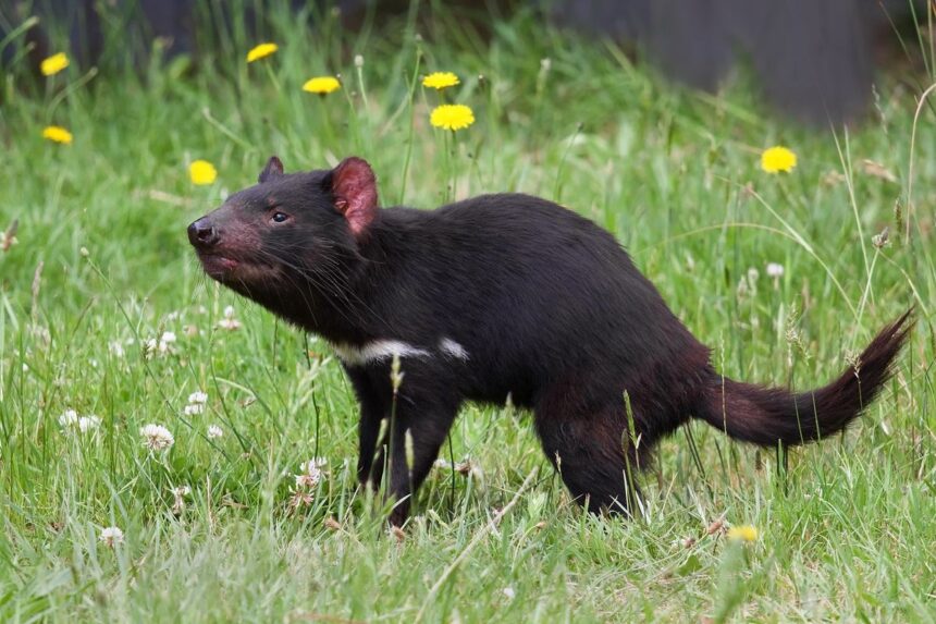 Tasmanian devils lived alongside